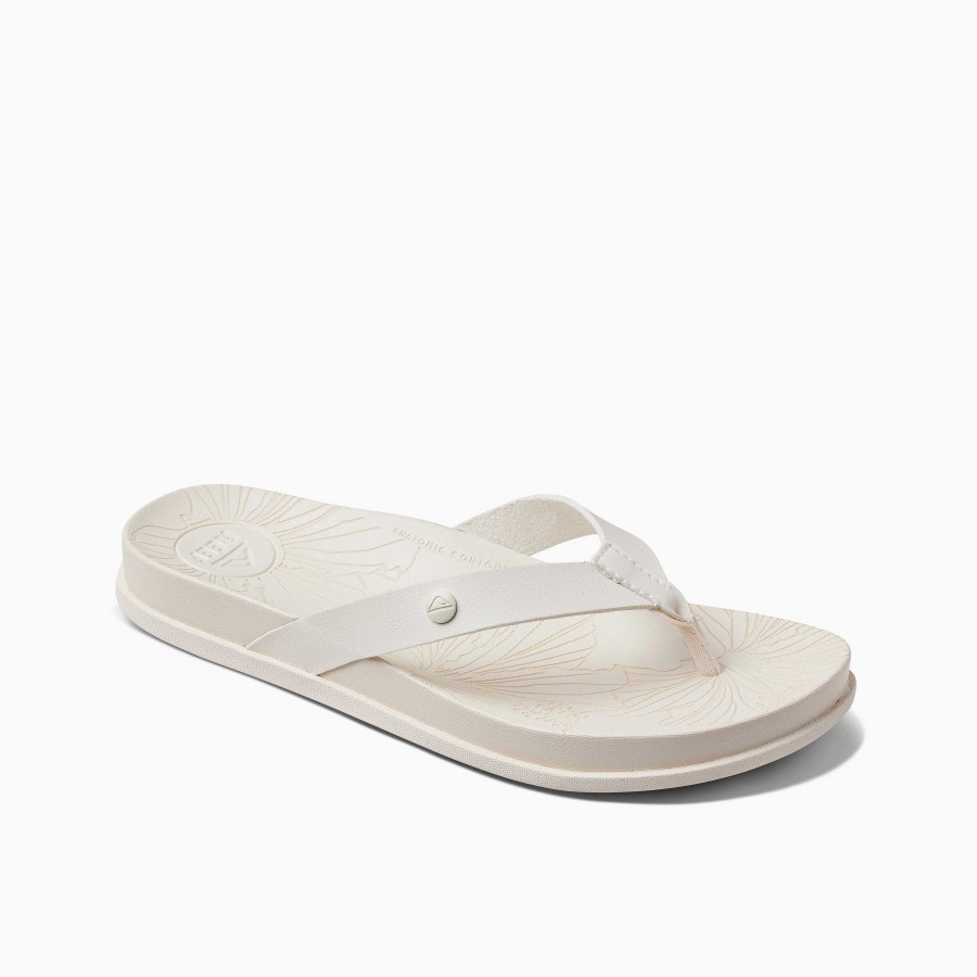 Vrouwen Reef Sandalen | Kussen Porto Cruz Fluister Wit