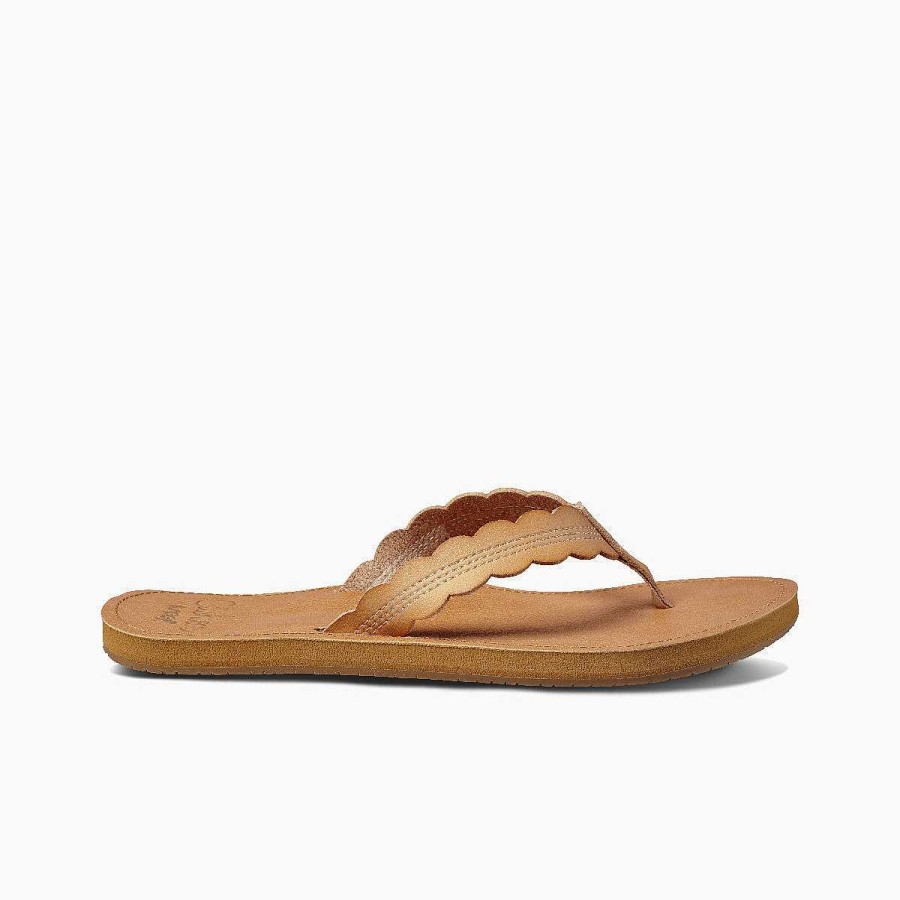 Vrouwen Reef Sandalen | Kussen Celine Natuurlijk