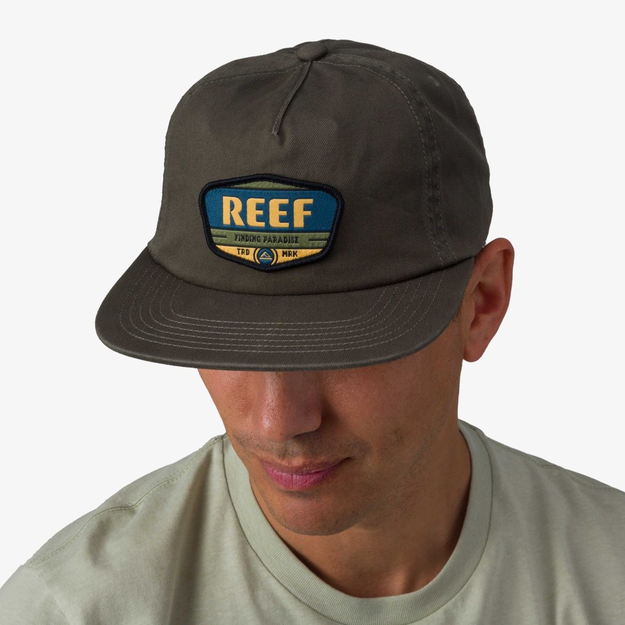 Heren Reef Hoofddeksels En Accessoires | Gavino Keperstof Hoed Tijm