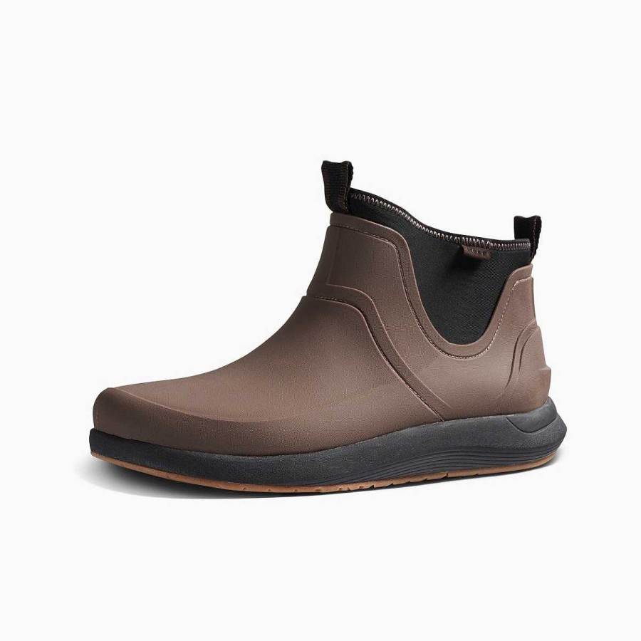 Heren Reef Schoenen | Zwelzool Scallywag Bruin Zwart