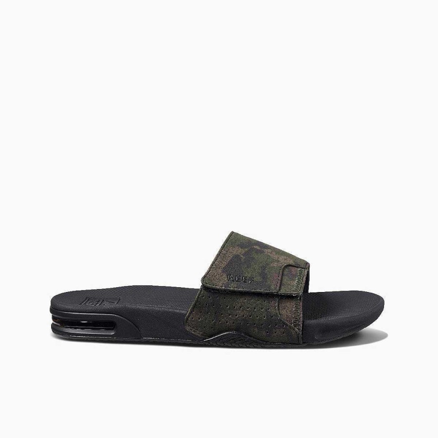 Heren Reef Sandalen | Waaierglijbaan Olijf Camo