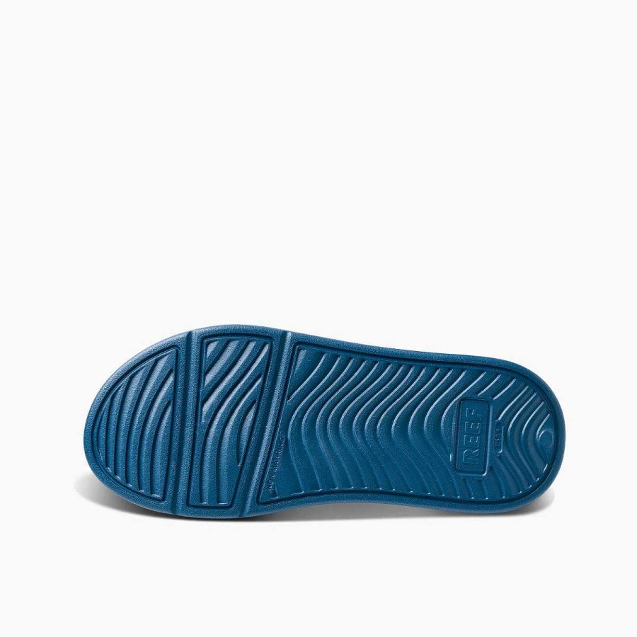 Heren Reef Slippers | Oase Mykonos-Blauw