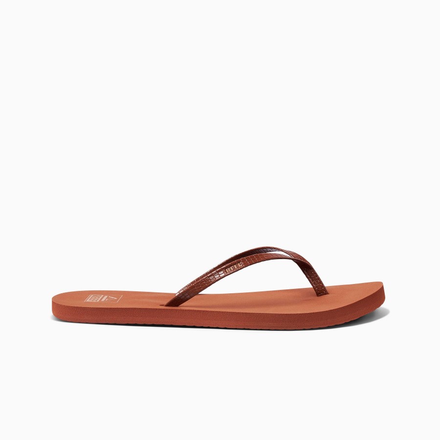 Vrouwen Reef Sandalen | Zalige Nachten Brunette