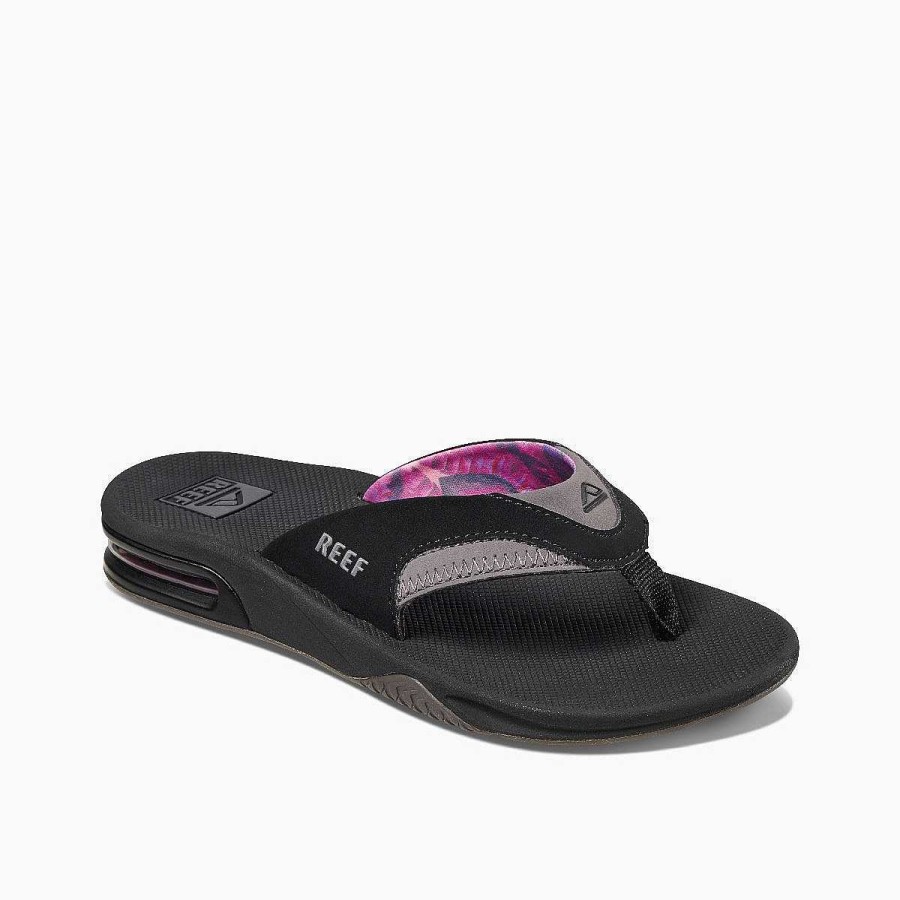 Vrouwen Reef Sandalen | Waaien Zwart Grijs