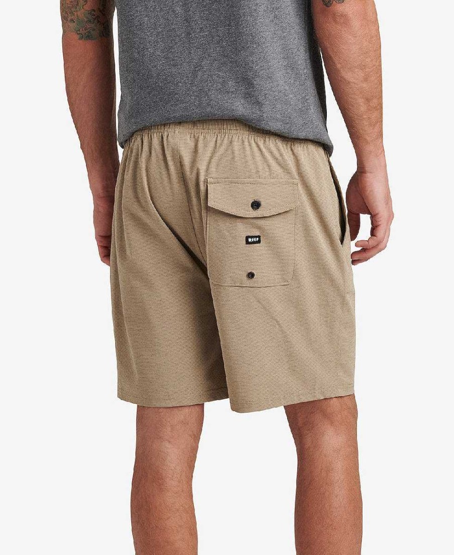 Heren Reef Shorts En Boardshorts | Fields Elastische Taille Walk Short 17" Kelp