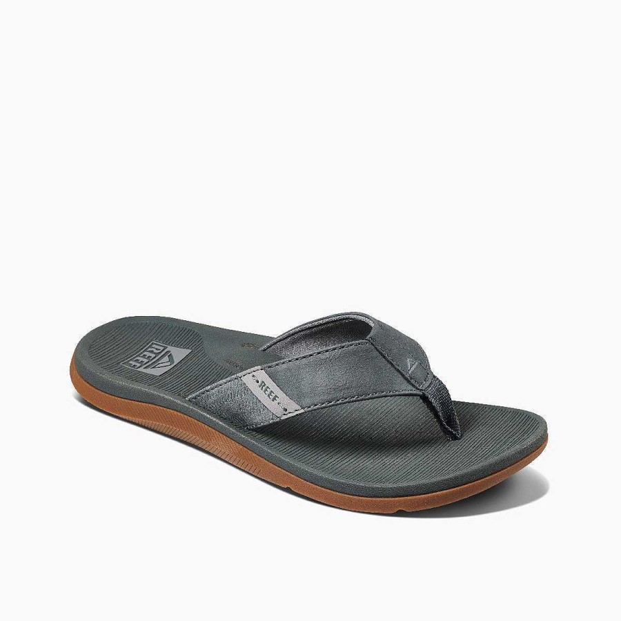 Heren Reef Slippers | Rif Santa Ana Grijs