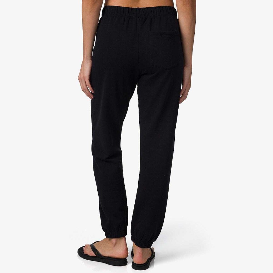 Vrouwen Reef Loungesets | Becca French Terry Jogger Zwart