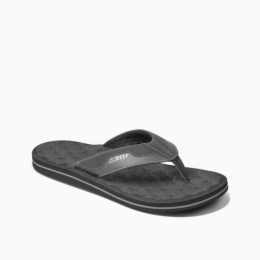 Heren Reef Slippers | De Ripper Donker Grijs