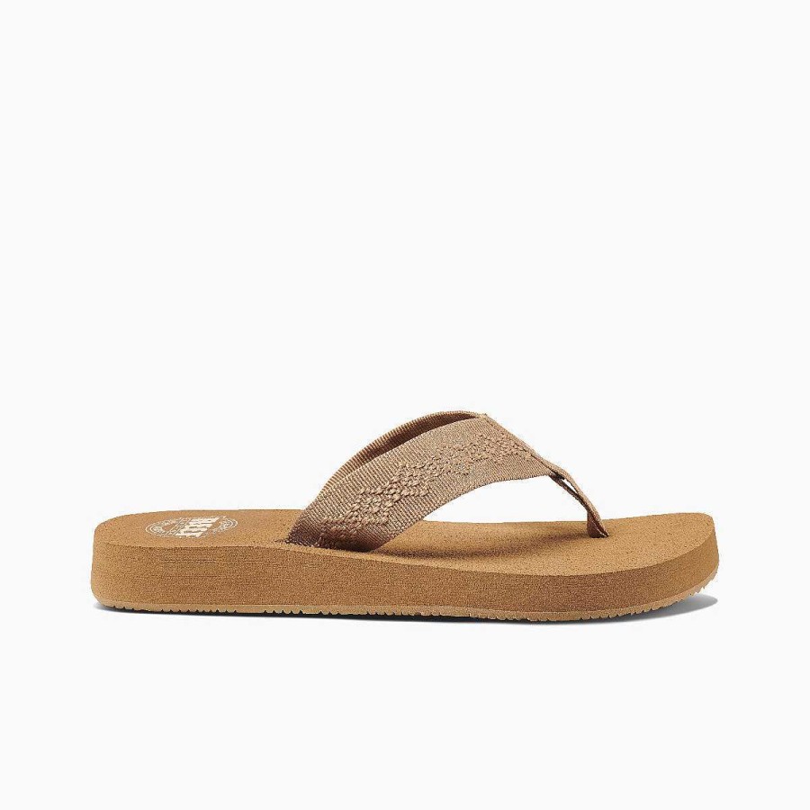 Vrouwen Reef Sandalen | Zandig Bruinen