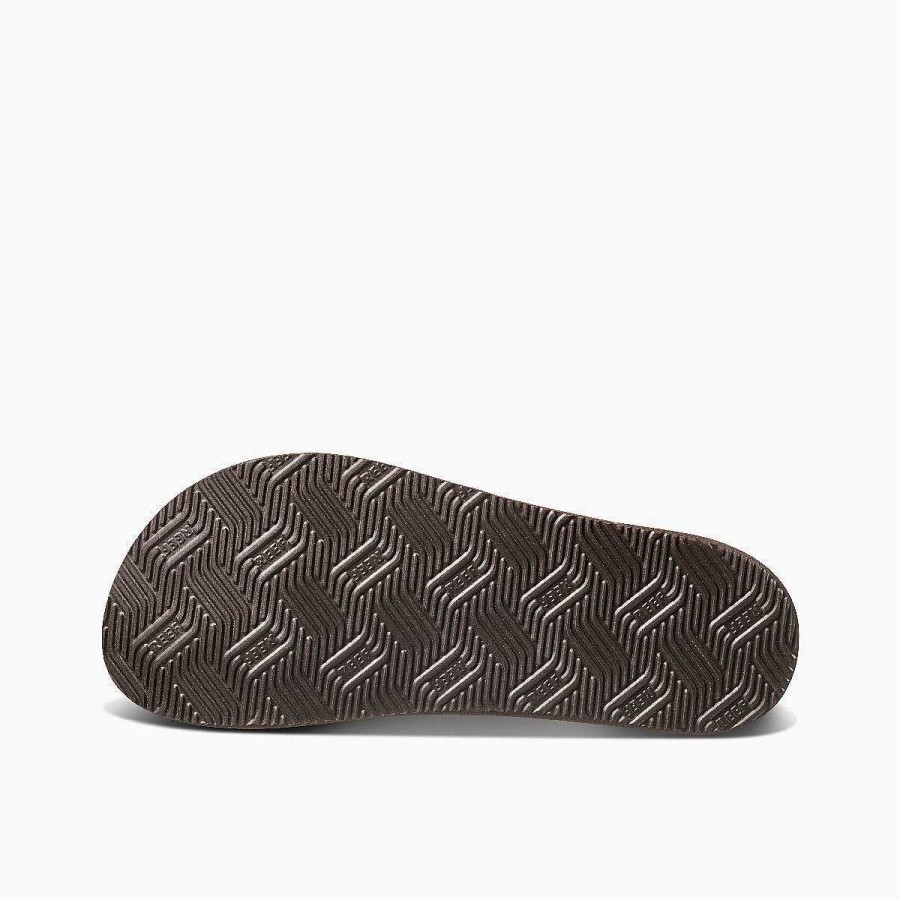 Heren Reef Slippers | Kussen Dawn Bruin