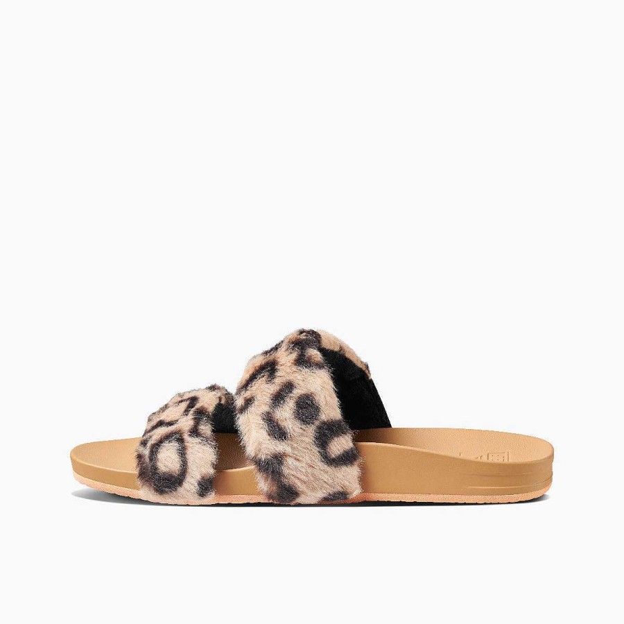 Vrouwen Reef Sandalen | Kussen Vista Cosy Luipaard