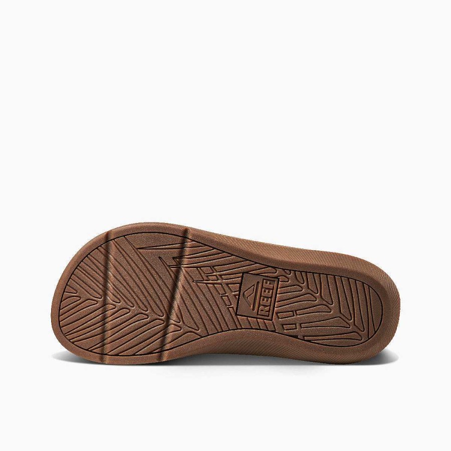 Heren Reef Slippers | Rif Santa Ana Zwart