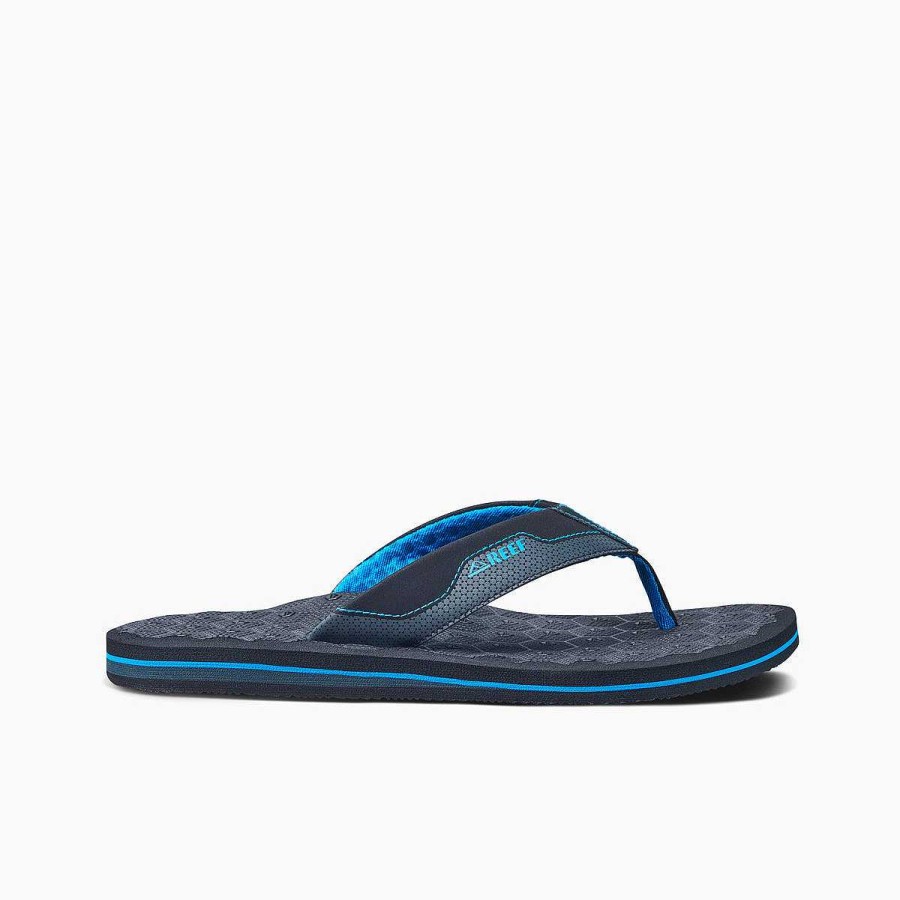 Heren Reef Sandalen | De Ripper Zwart Blauw