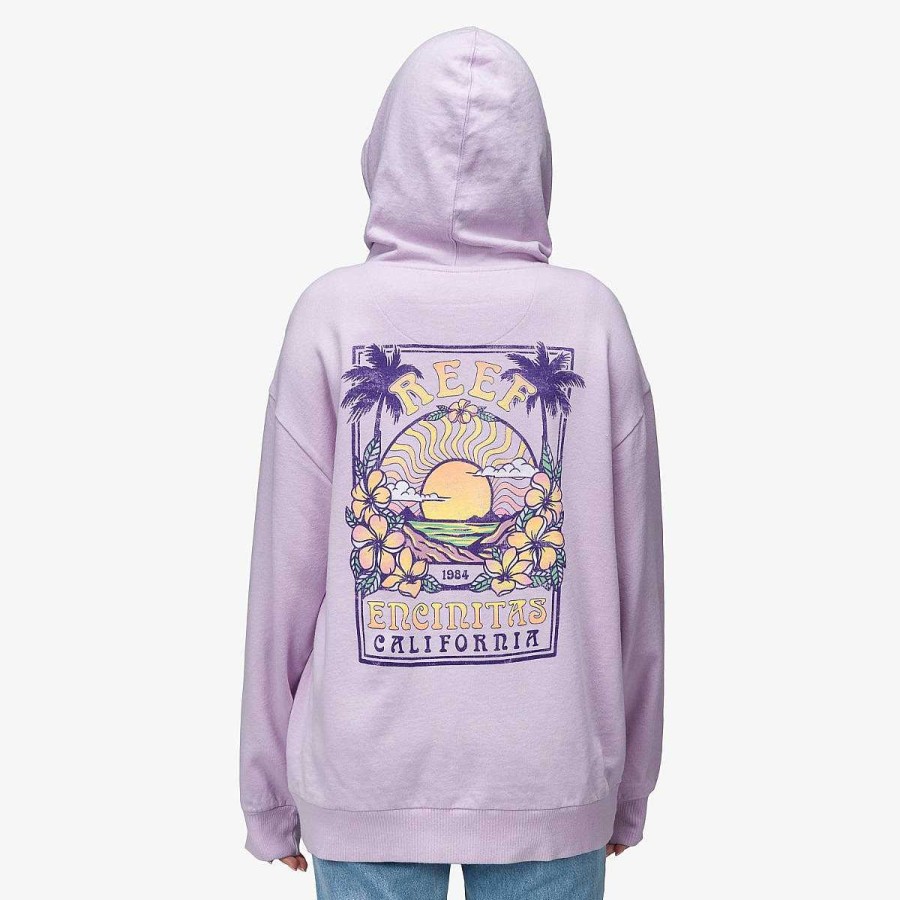 Vrouwen Reef Hoodies En Jassen | Vriendje Hoodie Lavendar Vorst