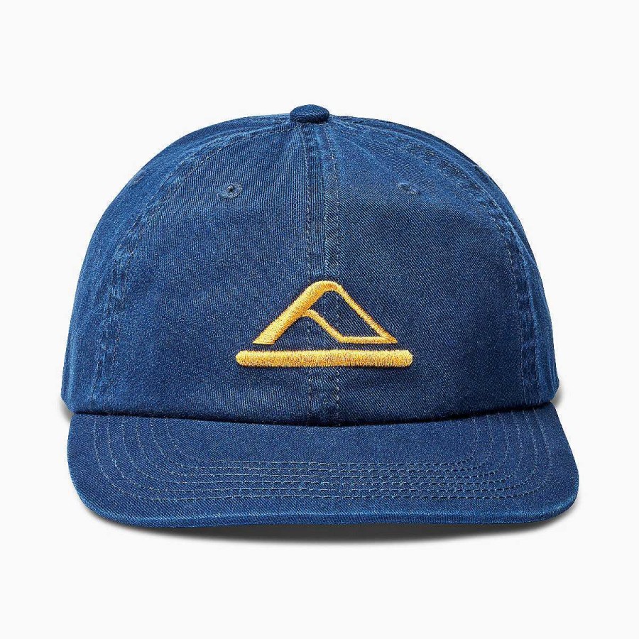 Heren Reef Hoofddeksels En Accessoires | Ardo Strapback Ongestructureerde Hoed Insigne Blauw