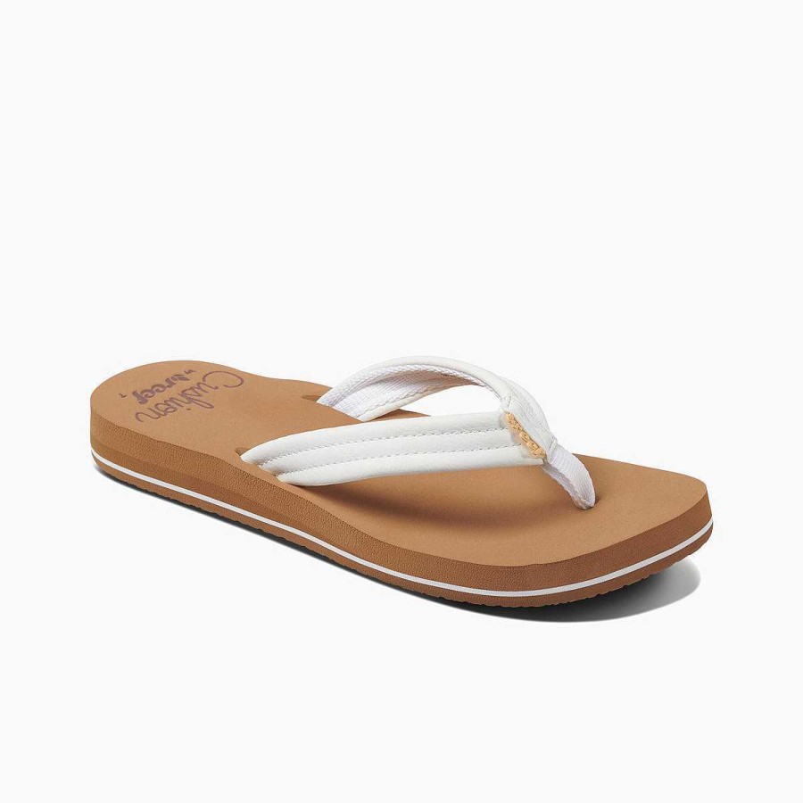 Vrouwen Reef Sandalen | Rifkussen Breeze Wolk