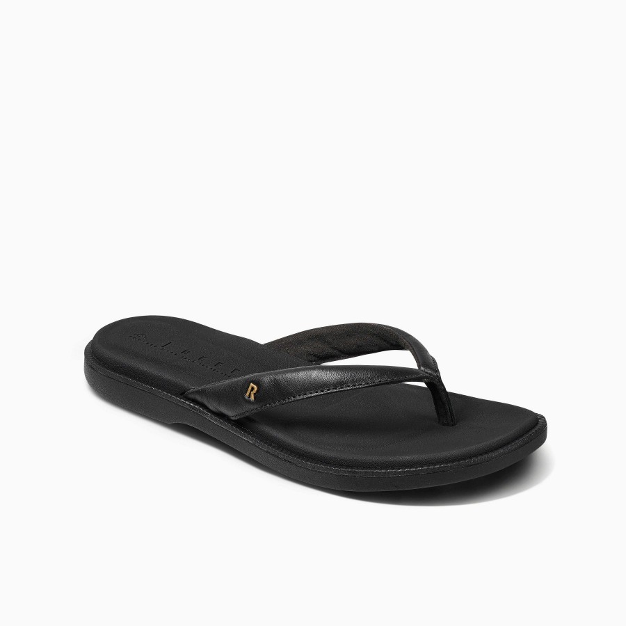 Vrouwen Reef Sandalen | Verheven Lux Zwart