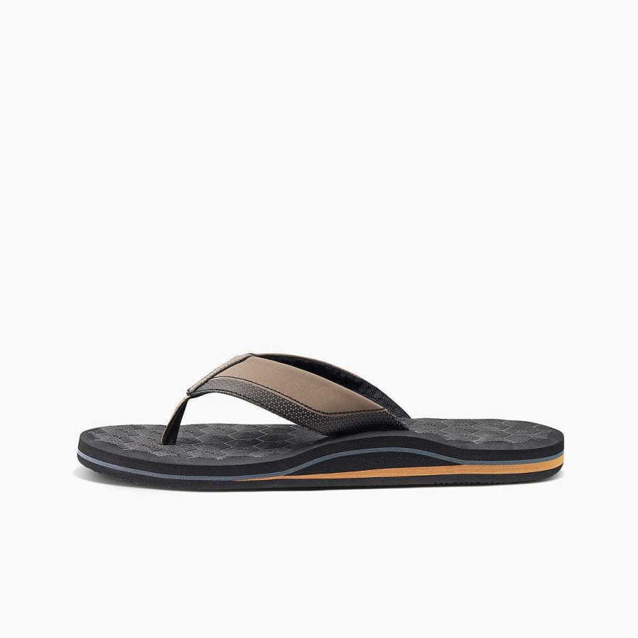 Heren Reef Sandalen | De Ripper Zwart/Bruin