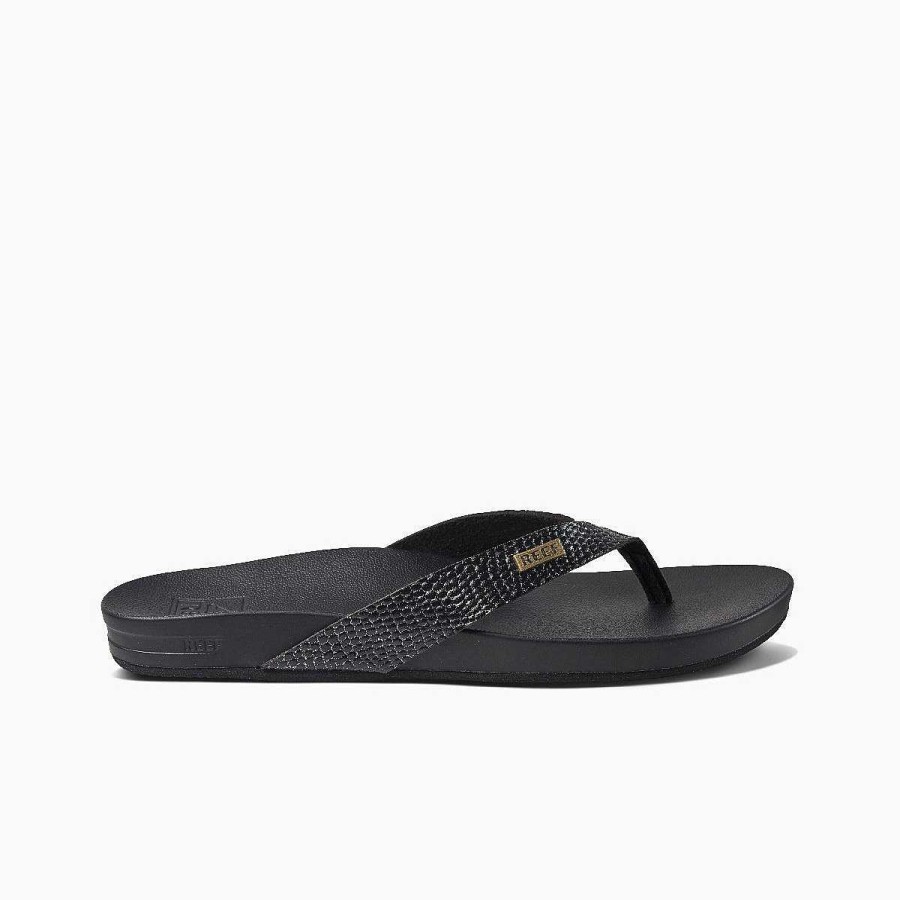 Vrouwen Reef Sandalen | Kussen Hof Zwart Sassy