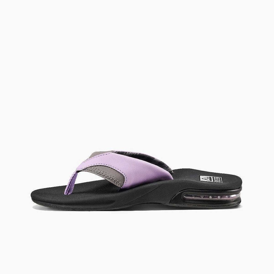 Vrouwen Reef Slippers | Waaien Grijs/Paars