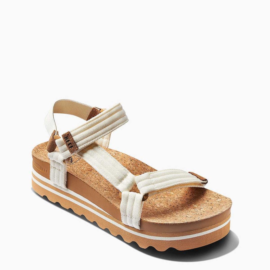 Vrouwen Reef Sandalen | Kussen Rem Hallo Fluister Wit