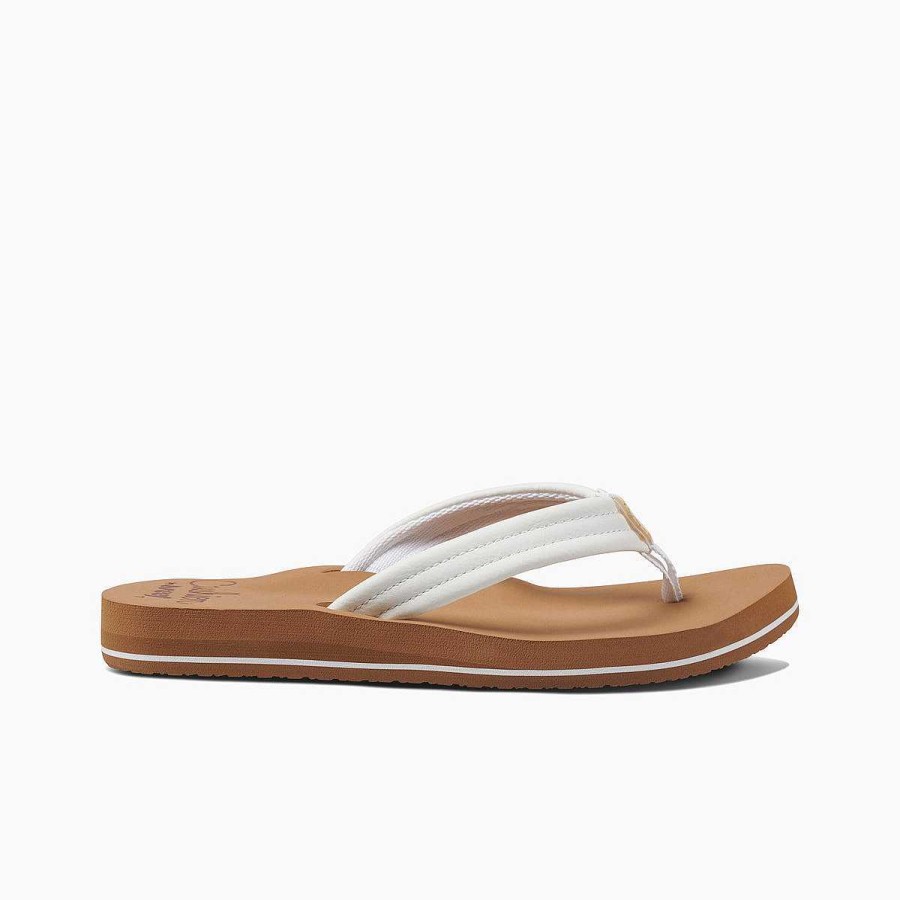 Vrouwen Reef Slippers | Rifkussen Breeze Wolk