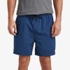 Heren Reef Shorts En Boardshorts | Fields Elastische Taille Walk Short 17" Insigne Blauw