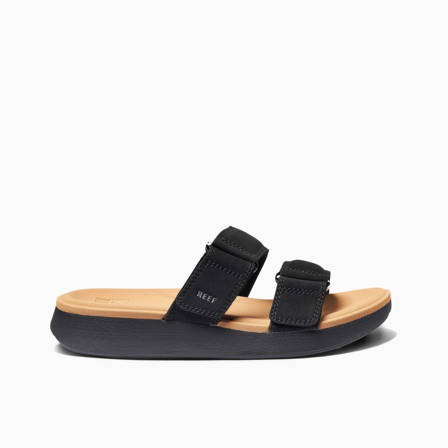 Vrouwen Reef Sandalen | Kussen Wolk Roa Zwart/Bruin