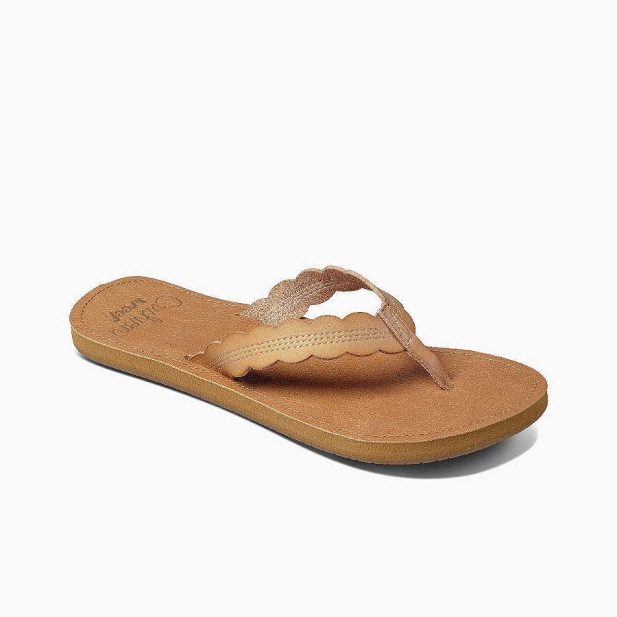 Vrouwen Reef Sandalen | Kussen Celine Natuurlijk