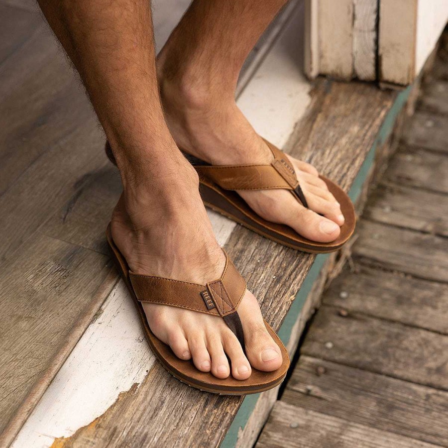 Heren Reef Sandalen | Reef Drift-Klassieker Bruin