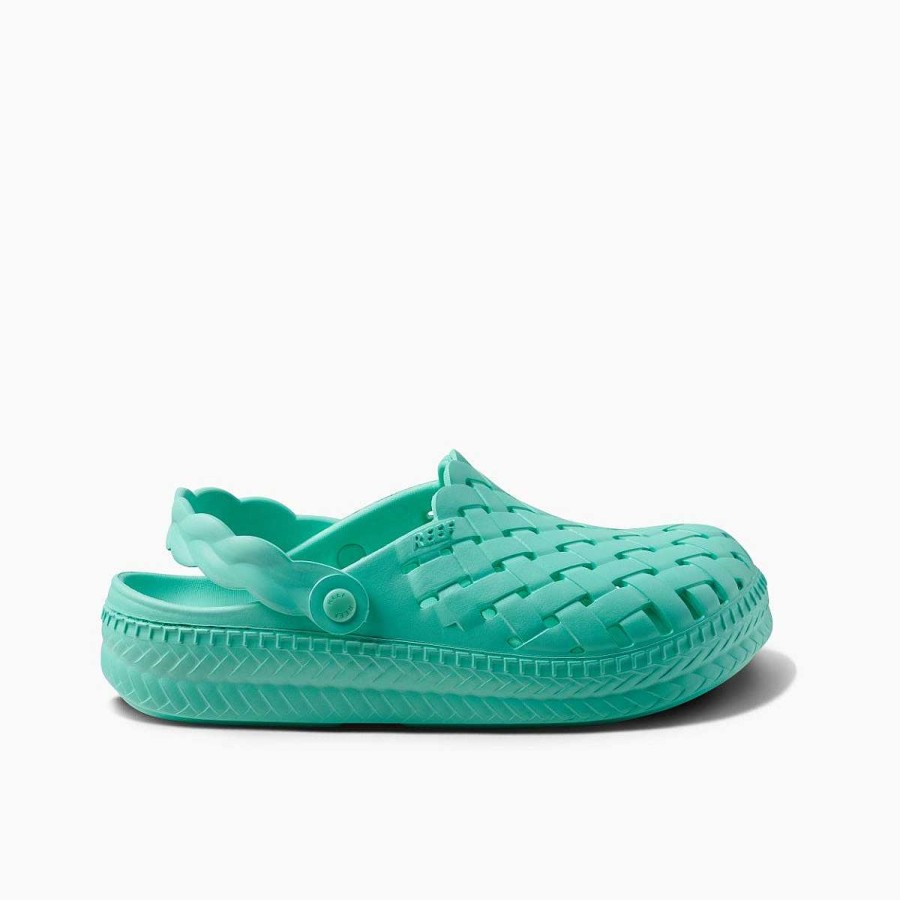 Vrouwen Reef Klompen | Water Salie Neonblauw