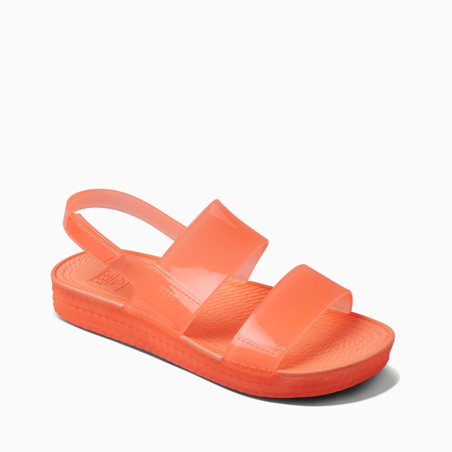 Vrouwen Reef Sandalen | Rifwater Uitzicht Neon Klaproos Glans