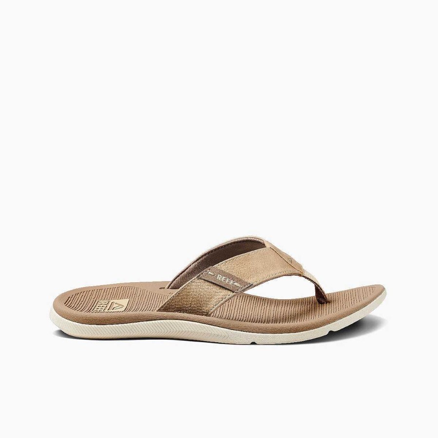 Heren Reef Slippers | Rif Santa Ana Bruinen