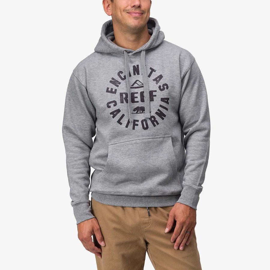 Heren Reef Sweatshirts | Rancho-Hoodie Koolstof Heide