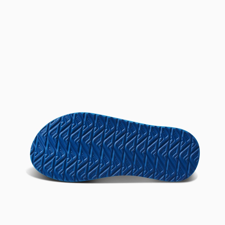 Heren Reef Slippers | Kussen Fantoom Brons/Oceaan