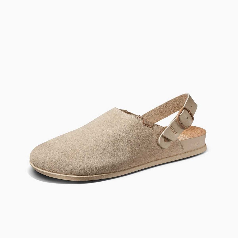 Vrouwen Reef Dia'S | Rifkussen Salie Suede Vintage