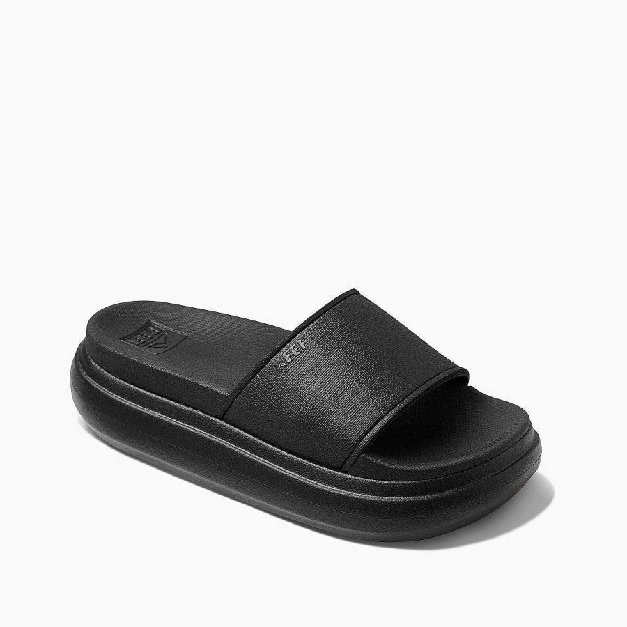 Vrouwen Reef Sandalen | Kussen Bondi Bay Zwart Zwart