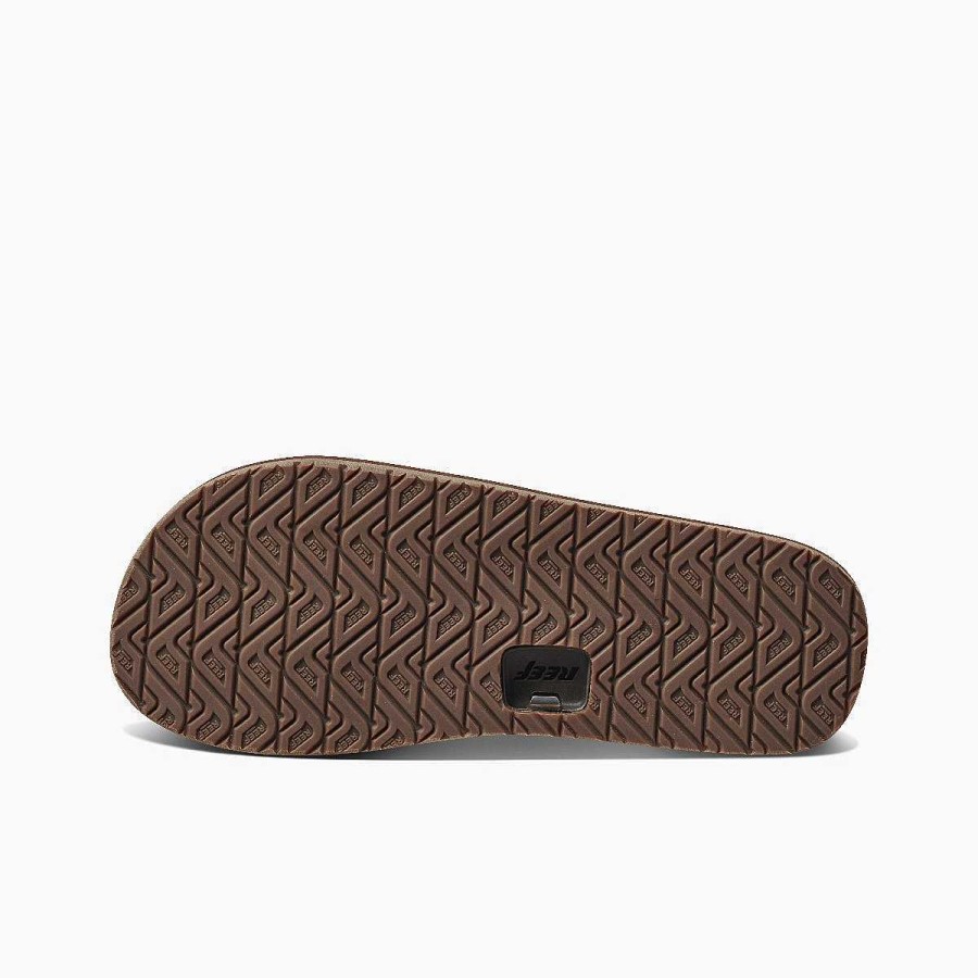 Heren Reef Slippers | Rif-Tekenaars Brons Bruin