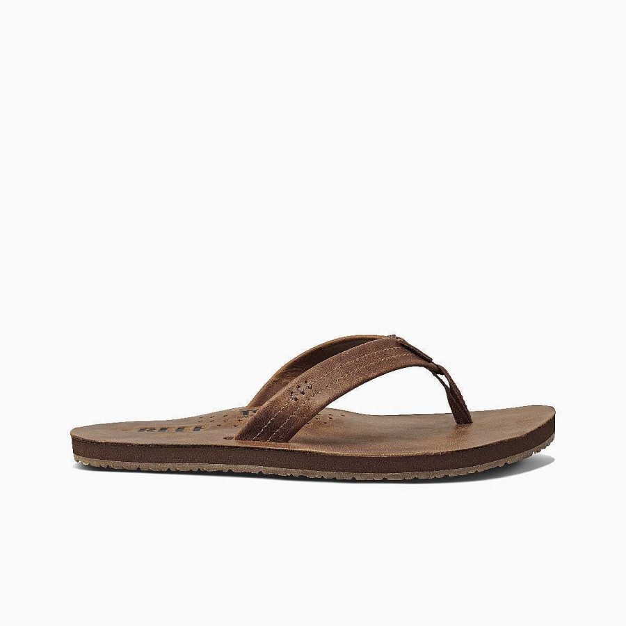 Heren Reef Slippers | Rif-Tekenaars Brons Bruin