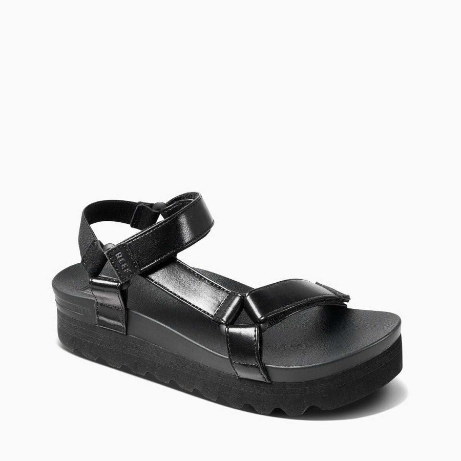 Vrouwen Reef Sandalen | Kussen Rem Hallo Coco Zwart