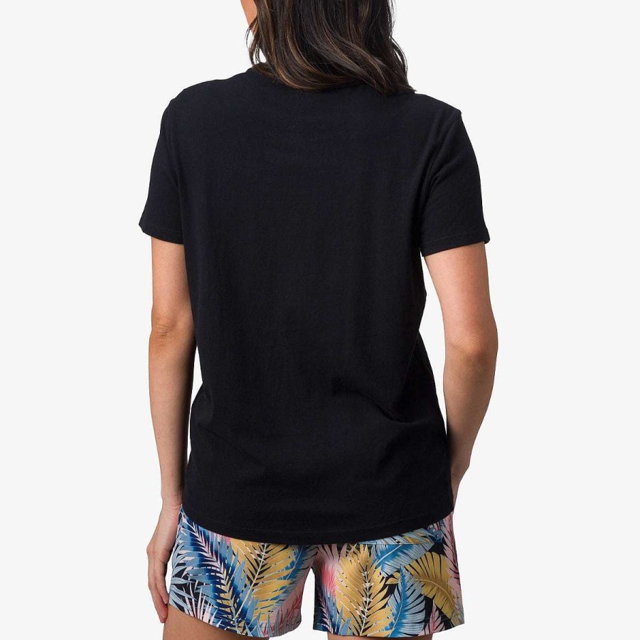 Vrouwen Reef T-Shirts | Geluid T-Shirt Met Korte Mouwen Kaviaar