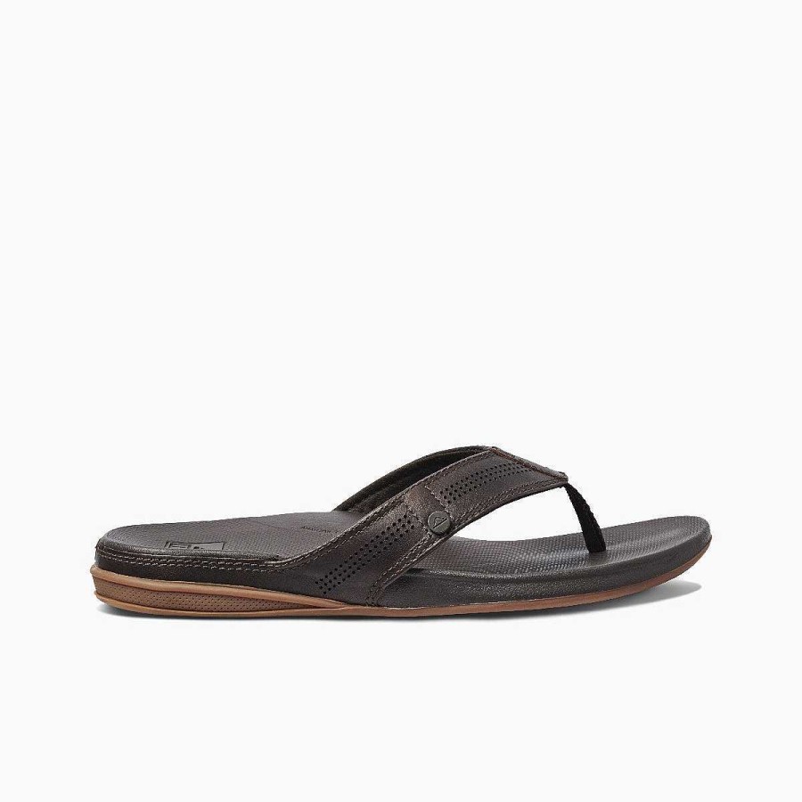 Heren Reef Slippers | Kussen Lux Bruin